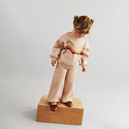 Брюки повседневные прямые Wheat "Cruz Rose Dust", пыльно-розовые